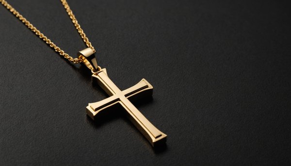 Découvrez le pendentif croix latine en or : un symbole d'élégance